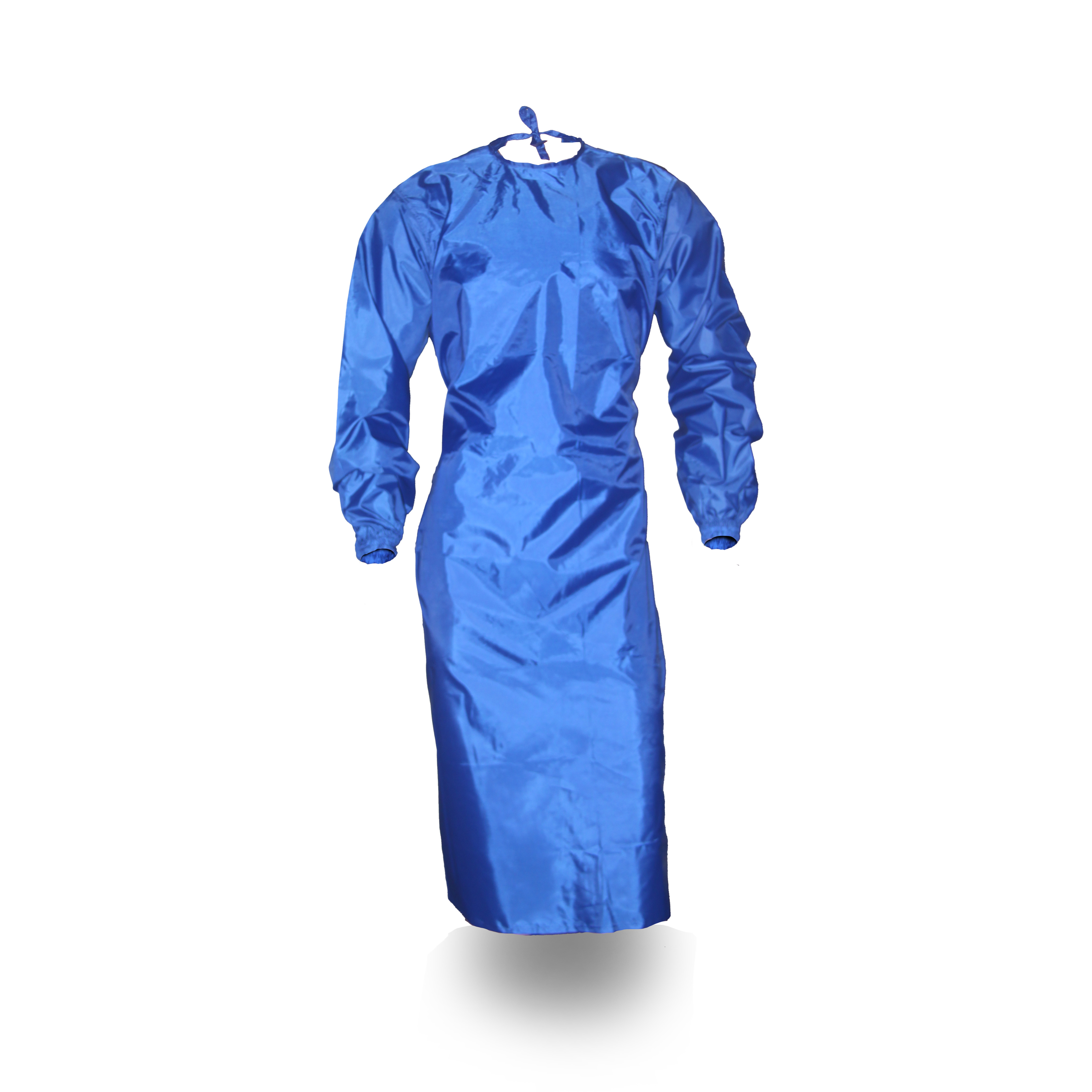 Fluid-Resistant Reusable Isolation Gown (Full-Coverage Protective Smock)
