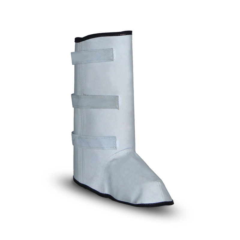 Heavy-Duty Leather Industrial Protective Spats (Leg & Foot Guards)
