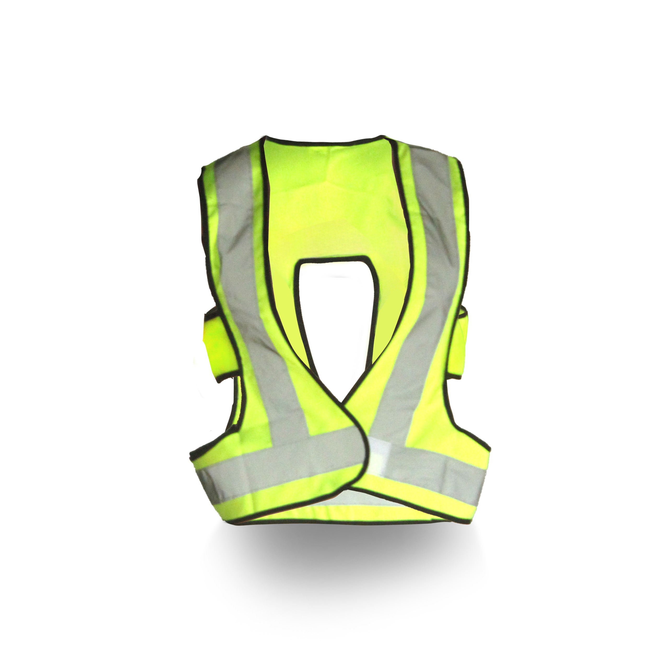 High-Visibility Ergonomic Harness Safety Vest
